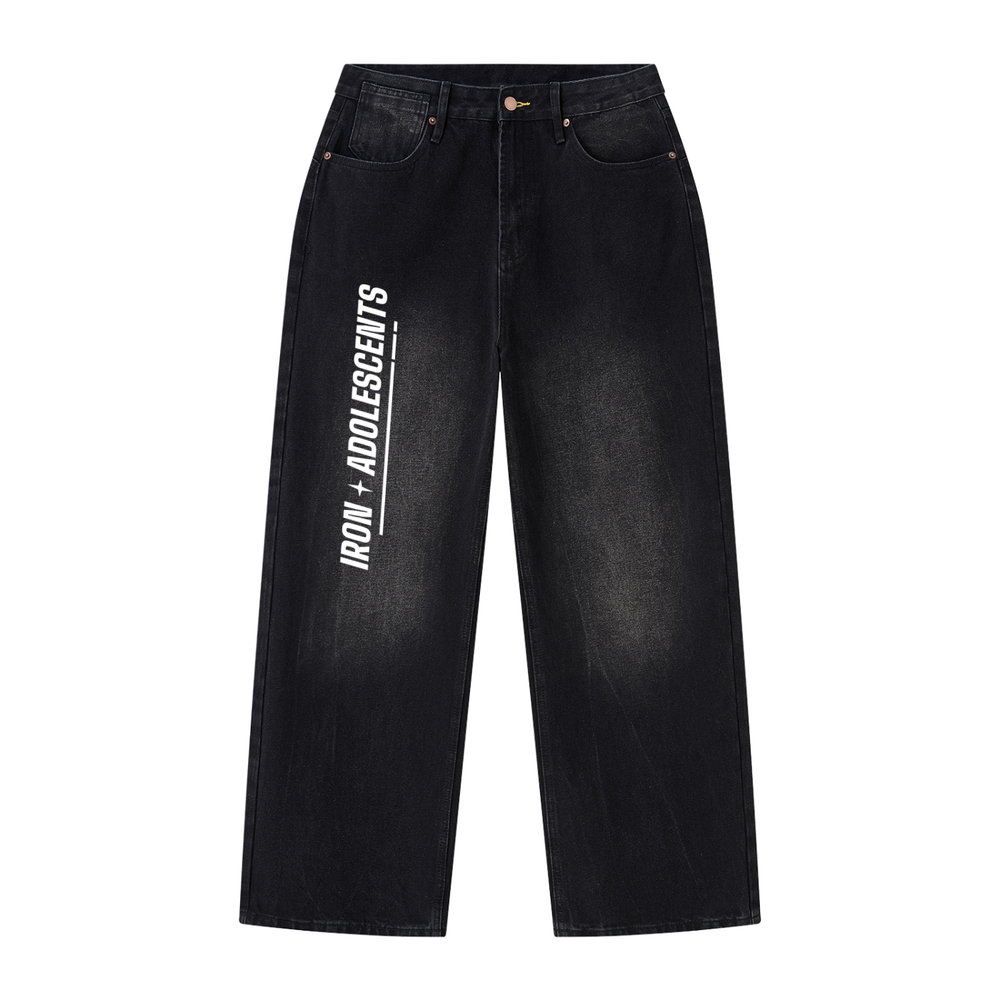 Speed Leg Jeans — Black