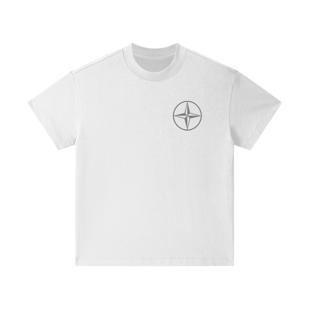 Baggy white Kids tee